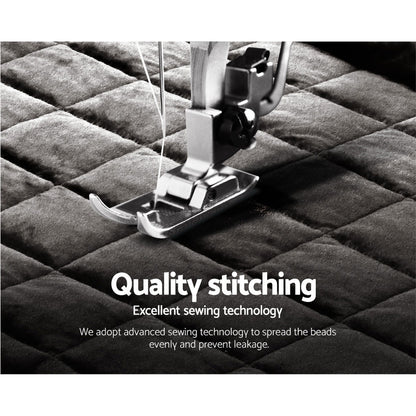 Mink Quilt Charcoal King