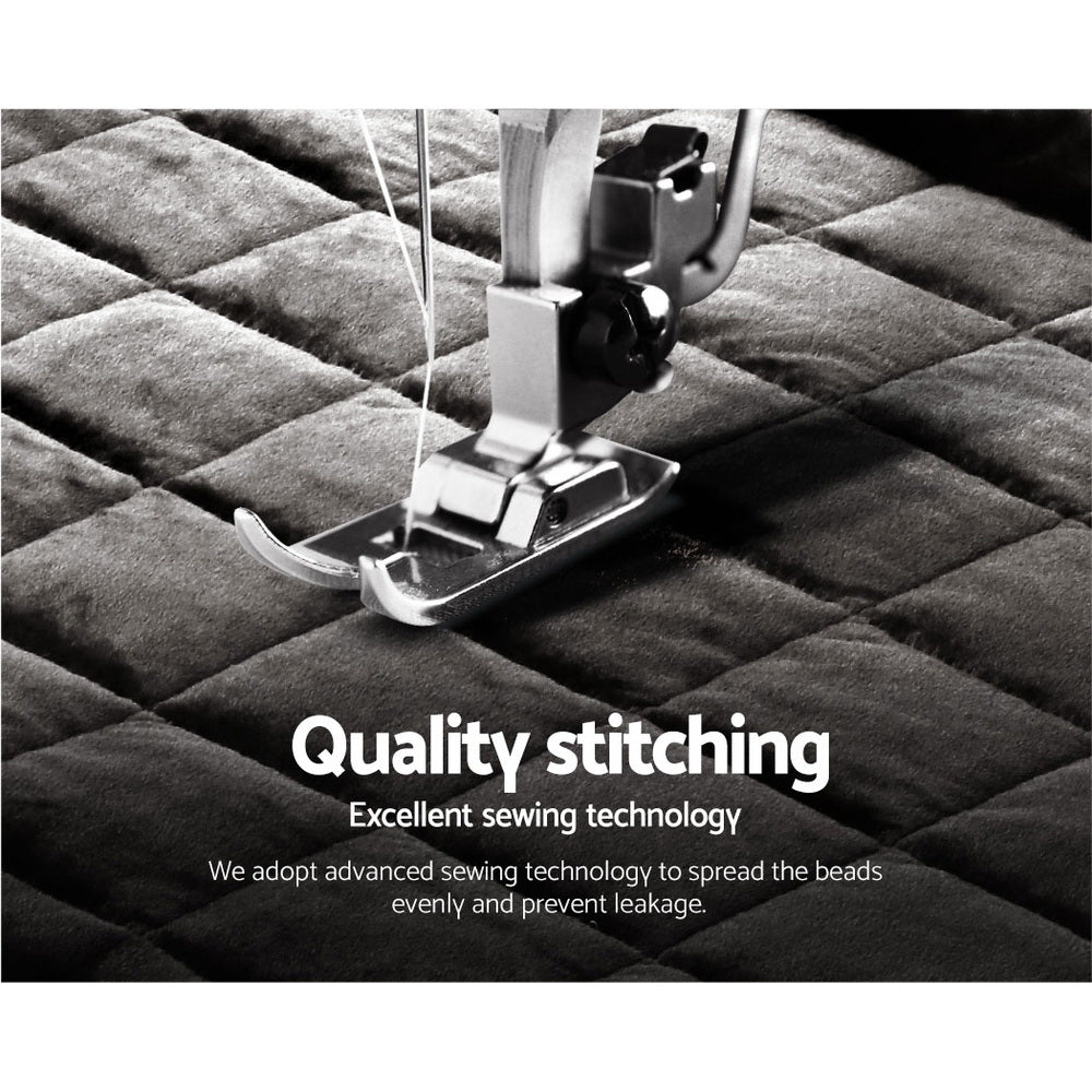 Mink Quilt Charcoal Queen