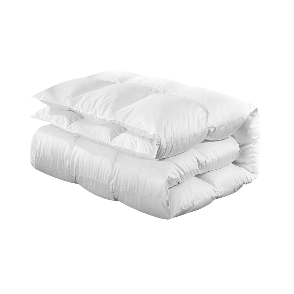 500Gsm Goose Down Feather Quilt Super King