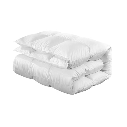 500Gsm Goose Down Feather Quilt Super King
