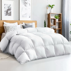 500Gsm Goose Down Feather Quilt Super King