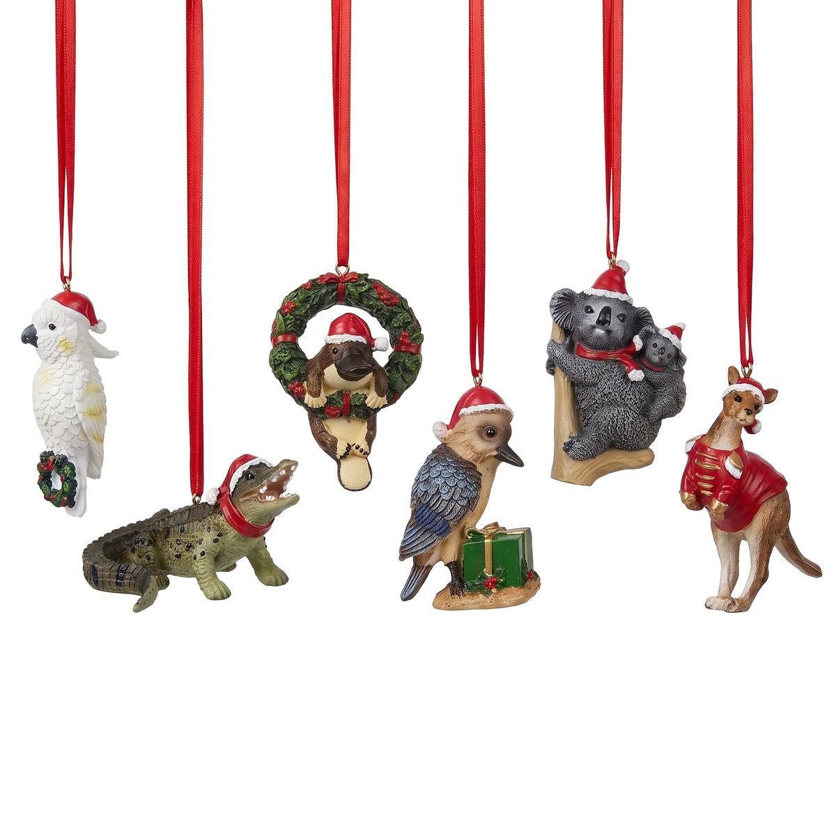 Australian Animal Ornaments Set