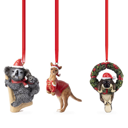 Australian Animal Ornaments Set