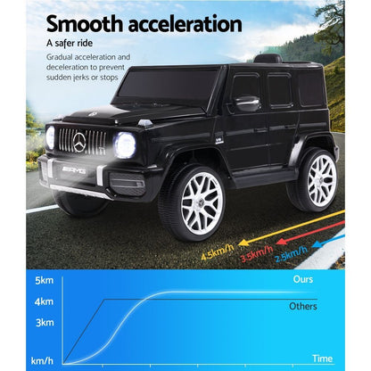 Kids Electric Ride On Car Mercedes-Benz Amg G63 12V Black