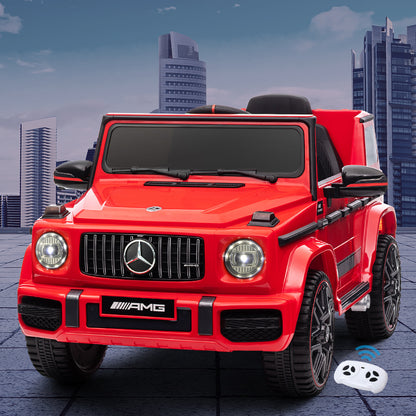 Kids Electric Ride On Car Mercedes-Benz Amg G63, Red