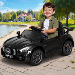 Kids Mercedes-Benz Amg Gtr Electric Ride-On Toy Car