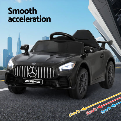 Kids Mercedes-Benz Amg Gtr Electric Ride-On Toy Car