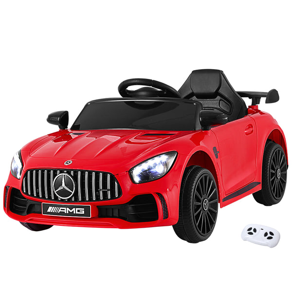  Kids Electric Ride On Car Mercedes-Benz Amg Gtr, Red