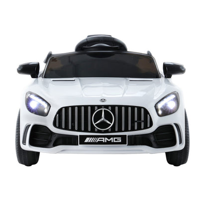 Kids Electric Ride On Car Mercedes-Benz Amg Gtr, White