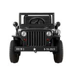 Rigo Kids Electric Ride On Car Jeep Military Off Road Remote 12V Black