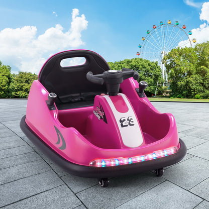 Kids Ride On Car Bumper Kart 6V Electric Toys Cars Remote Control Blue