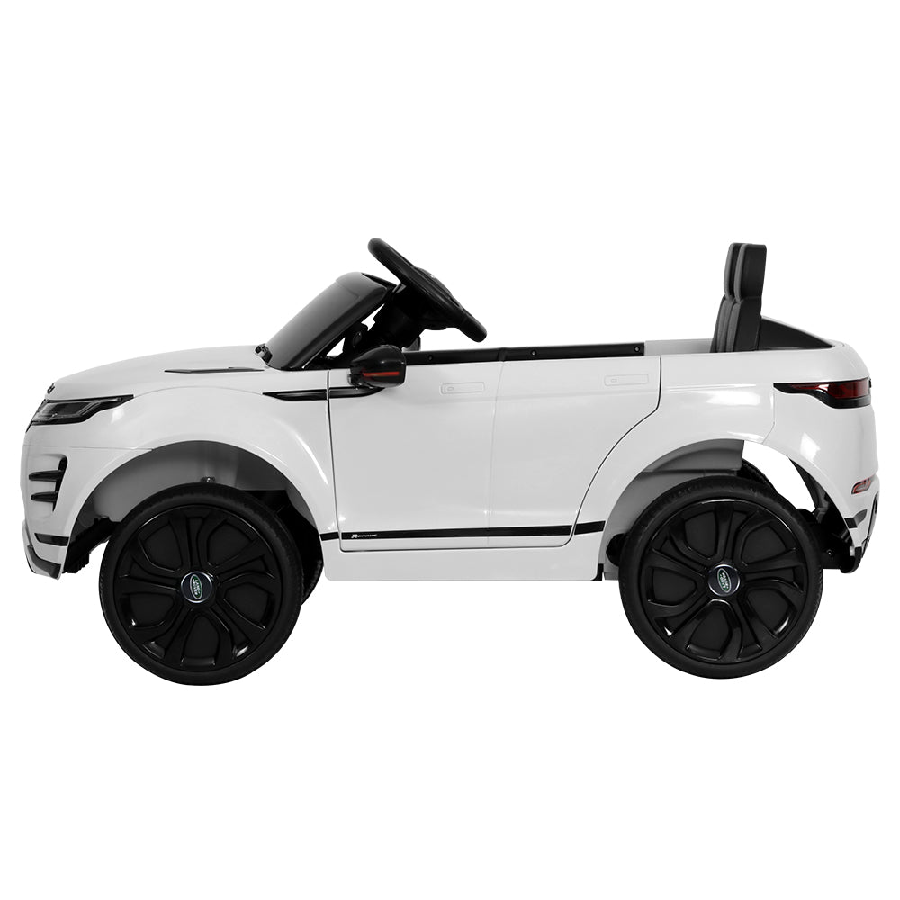 Kids Electric Ride On Car Land Rover Remote 12V White