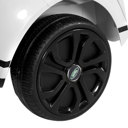 Kids Electric Ride On Car Land Rover Remote 12V White
