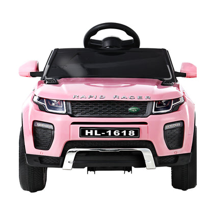 Rigo Kids Electric Ride On Car Range Rover-Inspired Toy Cars Remote 12V Pink