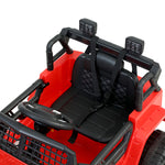 Rigo Kids Electric 12V Car Toys Jeep - Red