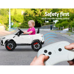 12V Electric Kids Ride On Toy Car-White