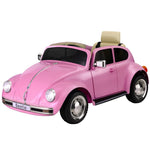 Kids Ride On Car Licensed Volkswagen Beetle Electric Toys Horn Remote 6V