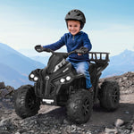 Kids Ride On Car ATV Quad Motorbike Storage Rack Electric Toys 12V