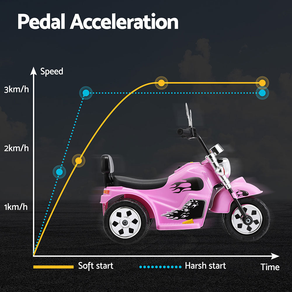 Kids Ride On Car Motorcycle Motorbike Electric Toys Horn Music 6V