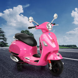 Licensed Kids Ride-On Vespa Motorcycle
