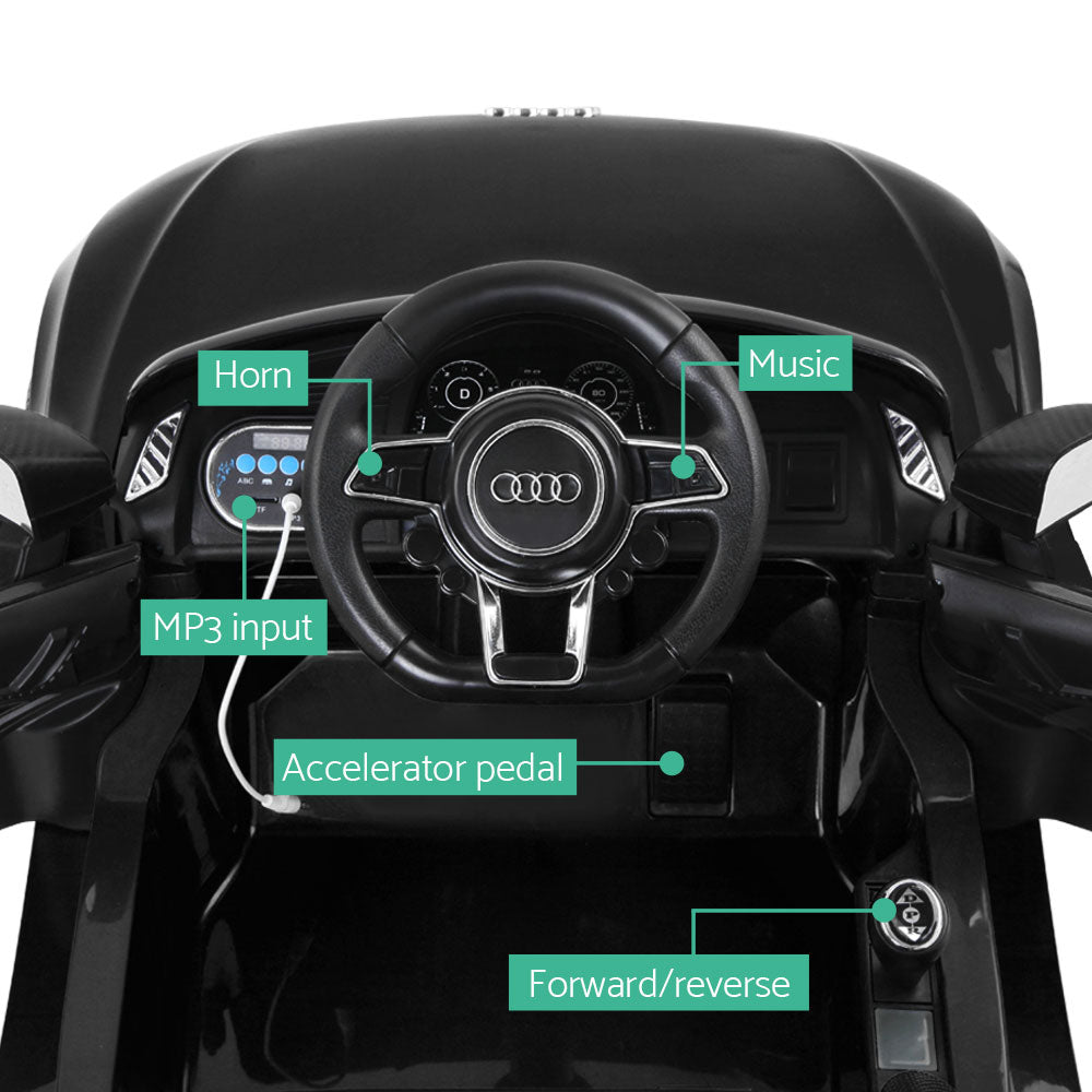 Kids Ride On Car Audi R8 Licensed Electric Toy