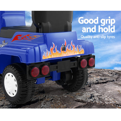 Rigo Kids Electric Ride On Car Truck Motorcycle Motorbike Toy Cars Blue