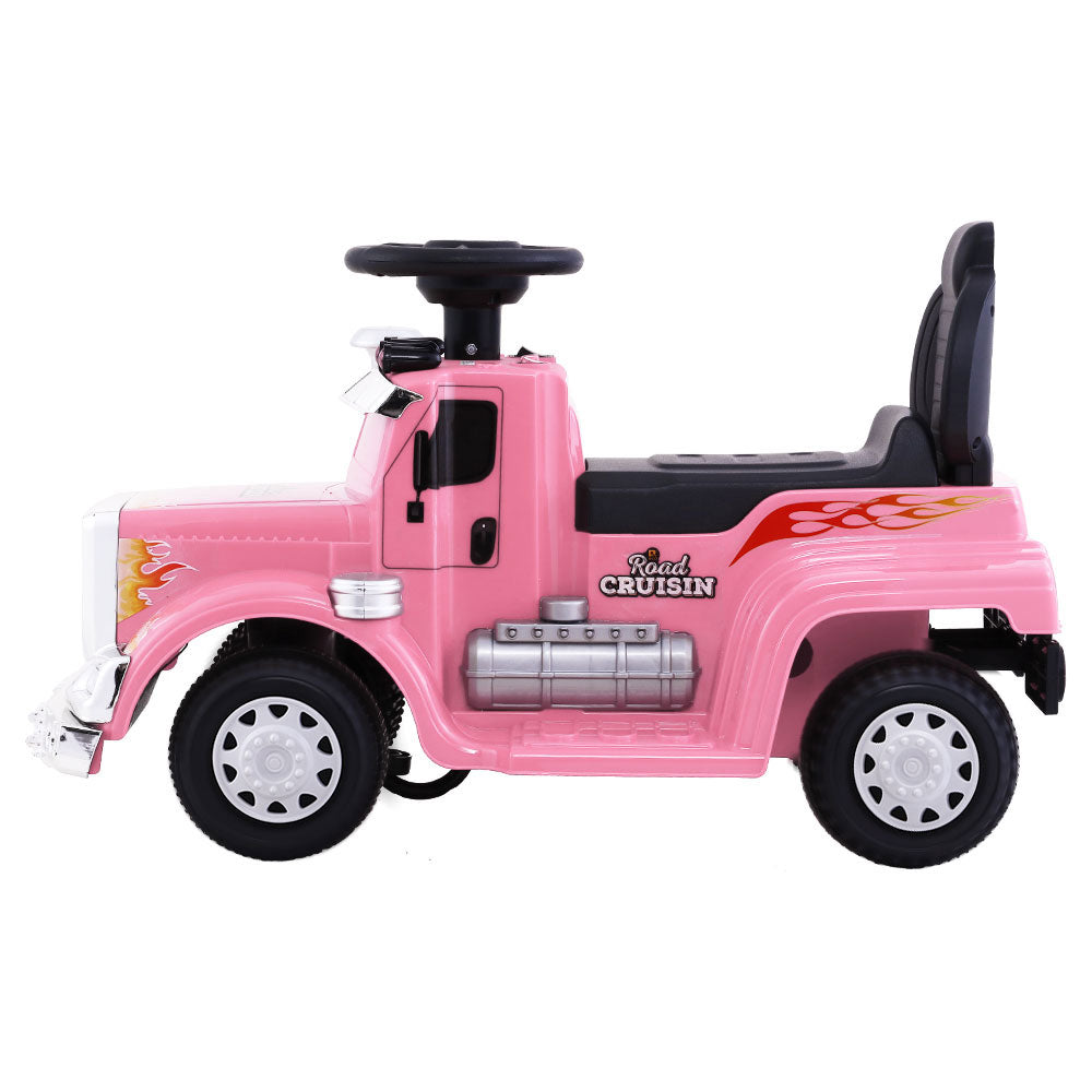 Rigo Kids Electric Ride On Car Truck Motorcycle Motorbike Toy Cars Pink