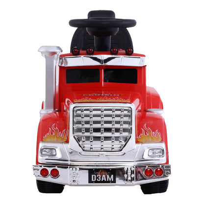 Rigo Kids Electric Ride On Car Truck Motorcycle Motorbike Toy Cars Red