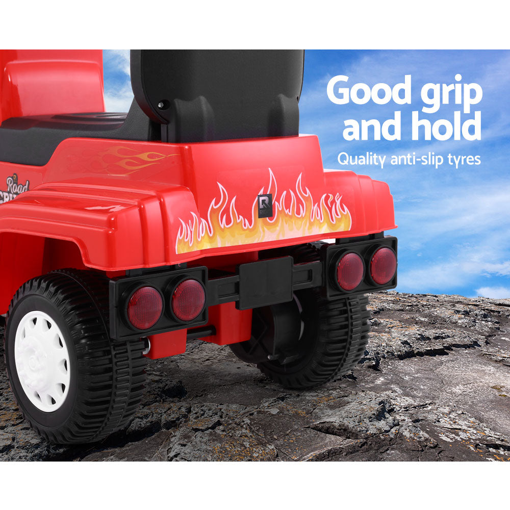 Rigo Kids Electric Ride On Car Truck Motorcycle Motorbike Toy Cars Red