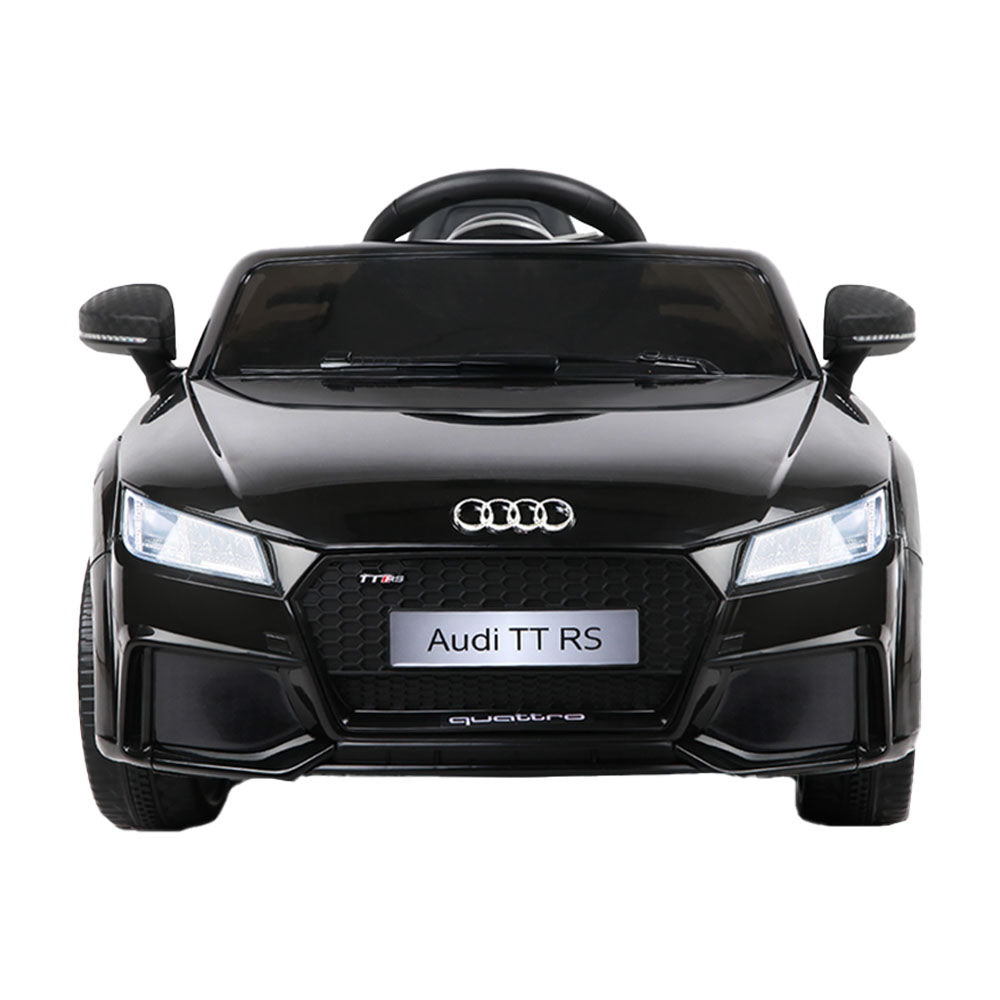 Kids Electric Ride On Car Audi Licensed Ttrs Toy Cars Remote 12V Battery Black