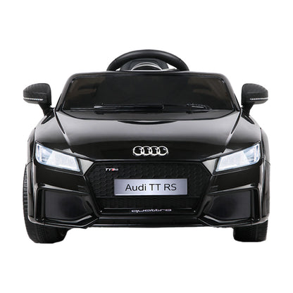 Kids Electric Ride On Car Audi Licensed Ttrs Toy Cars Remote 12V Battery Black