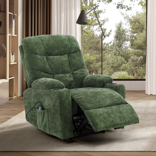 Heated Electric Recliner Massage Chair | HomeAndLiving - 4