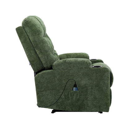 Heated Electric Recliner Massage Chair | HomeAndLiving