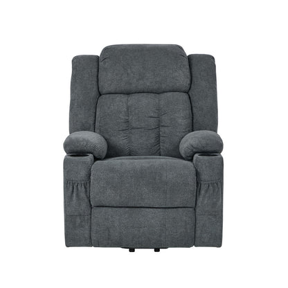 Recliner Chair Lift Heated Massage Armchair with USB Charging Ports