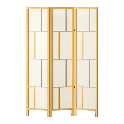 Ashton Room Divider Screen Privacy Wood Dividers Stand 3 Panel Natural
