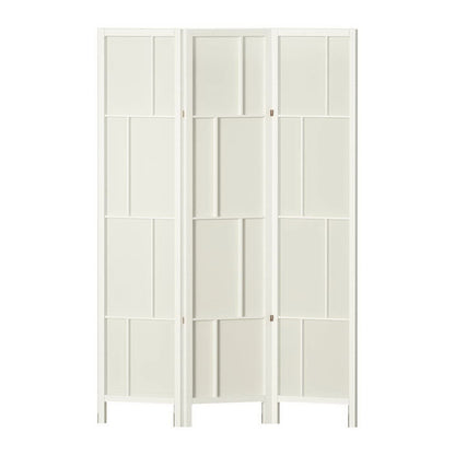Ashton Room Divider Screen Privacy Wood Dividers Stand 3 Panel White