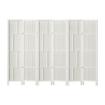 Ashton Room Divider Screen Privacy Wood Dividers Stand 6 Panel White