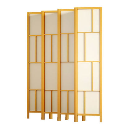 Ashton Room Divider Screen Privacy Wood Dividers Stand 8 Panel Natural