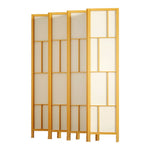 Ashton Room Divider Screen Privacy Wood Dividers Stand 8 Panel Natural