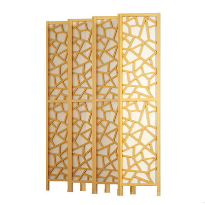 8 Panel Room Divider Screen 325X170Cm Natural