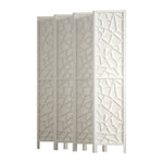 8 Panel Room Divider Screen 325X170Cm White