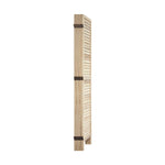 4 Panel Room Divider Timber Wooden Natural