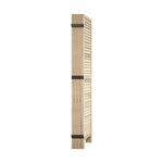 4 Panel Room Divider Timber Wooden Natural