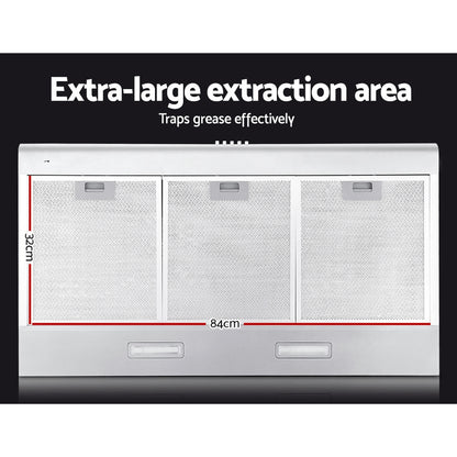 900Mm Range Hood 90Cm Rangehood Stainless Steel