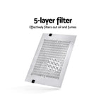 Range Hood 60Cm Rangehood Kitchen Canopy Led Light Stainless Steel