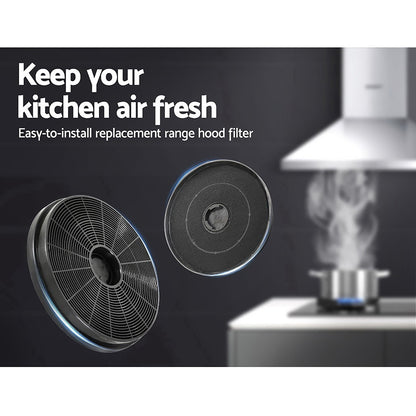 17Cm Range Hood Carbon Charcoal Filters Replacement X2