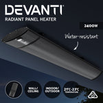 Devanti Electric Infrared Radiant Strip Heater 2400W