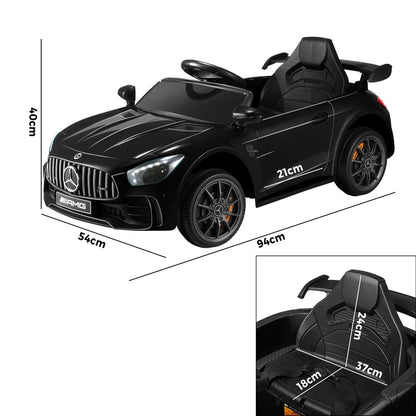 Kids Ride On Car AMG GTR Licensed Remote Electric Toy Gift 12V
