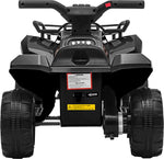 Rev Up the Excitement: Electric ATV Vehicle for Toddlers in Sleek Black