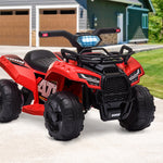 Ride On Car Electric ATV Bike Vehicle for Toddlers Kids Rechargeable Red